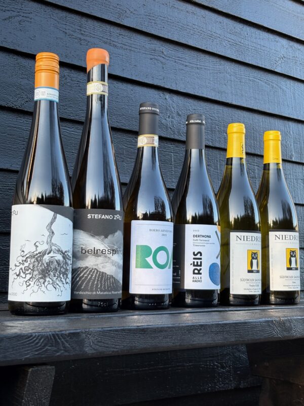 Italiensk hvidvins-smagekasse 6 flasker